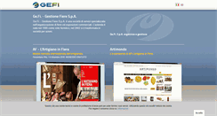 Desktop Screenshot of gestionefiere.com